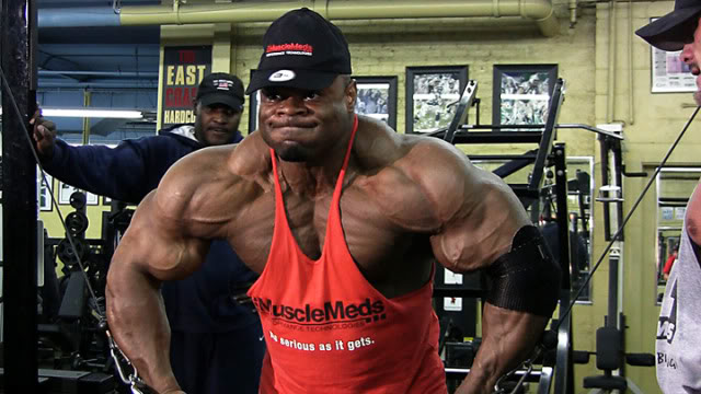 It's common to find top bodybuilders like Kai Greene working out at Powerhouse.