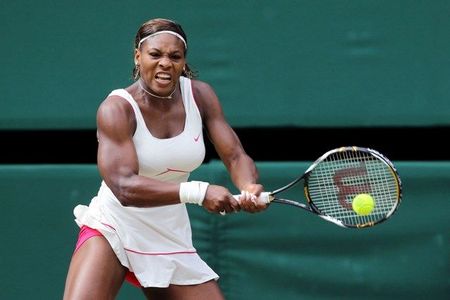 As you can see, Serena has one of the strongest physiques in the history of women's tennis. This gives her a tremendous advantage as her shots are more powerful and intimidating to opposing players. 