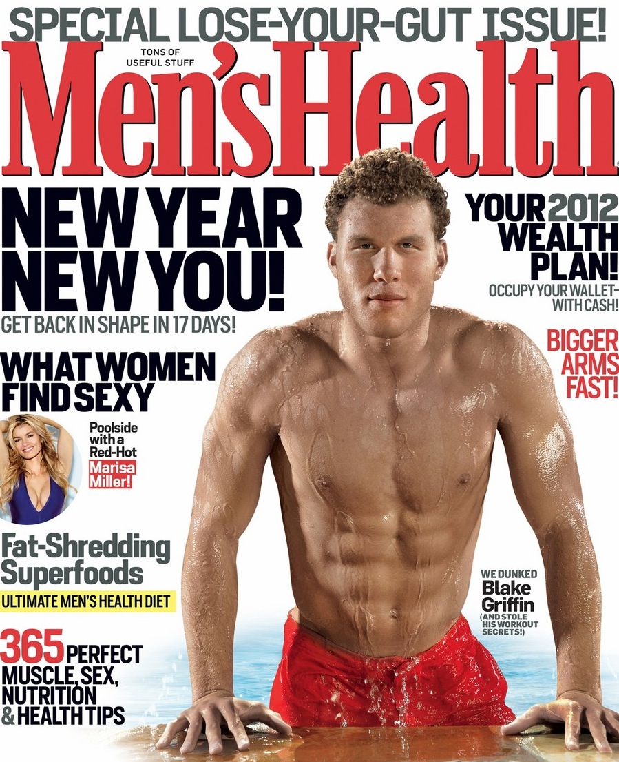 Griffin was featured in Men's Health magazine due to his ripped physique. At 6'10 and 250 lbs., he can move and jump as good as anyone. His body speaks volumes to the way he trains.