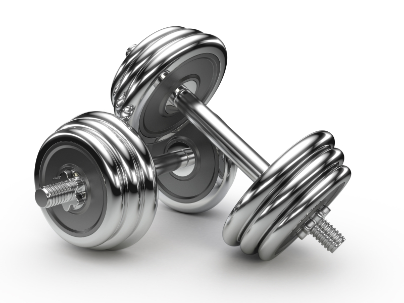 Dumbell weights