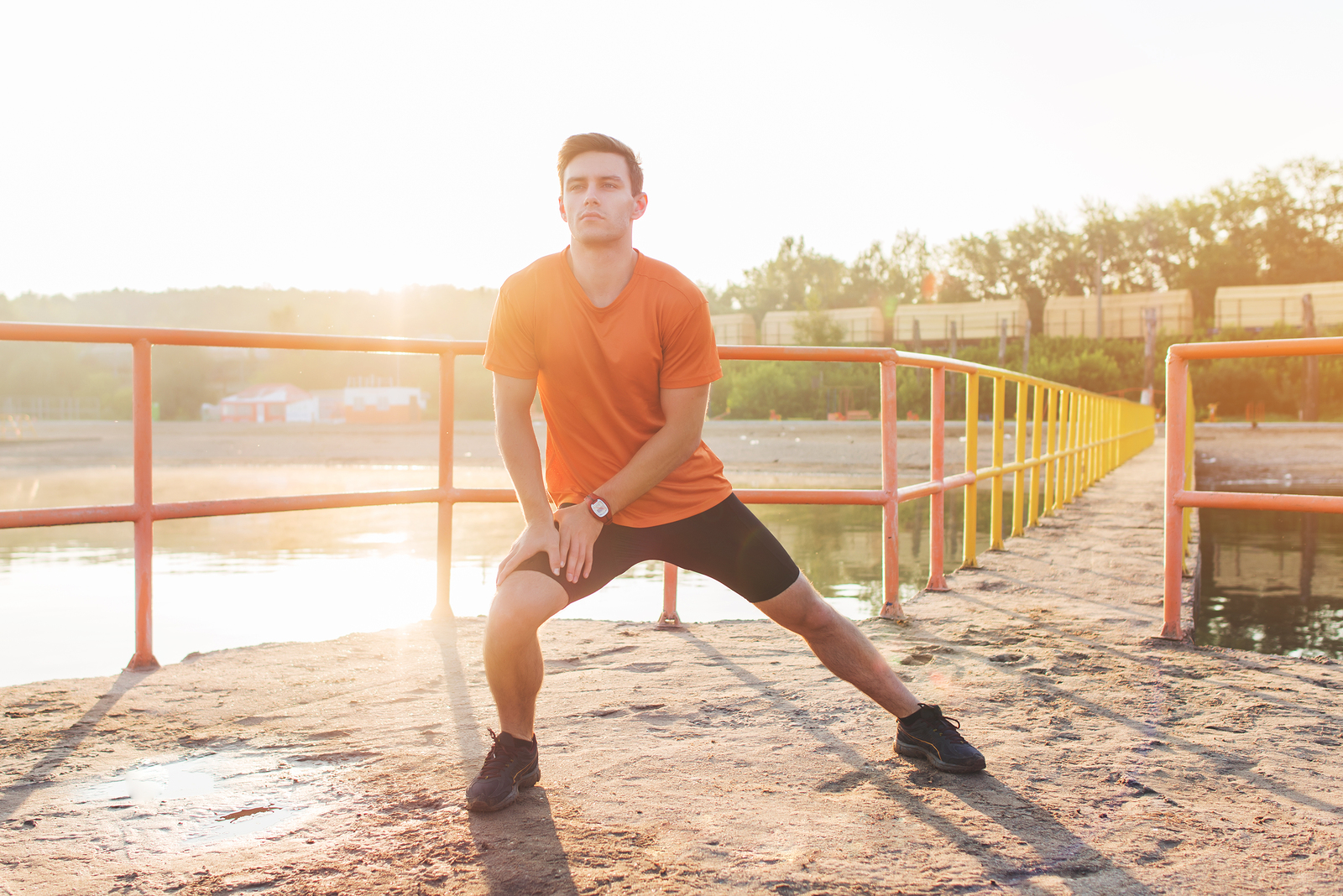 Lunges help to loosen up your hip flexors.